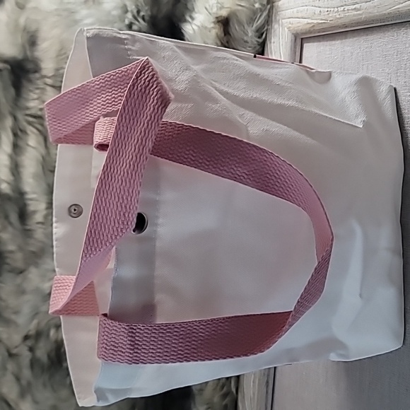 Sanrio Hello Kitty Pink Striped Bottle and Small Kitty Tote Bag - Picture 9 of 9